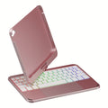 Touch Case with Keyboard for iPad Pro 13-inch(M4, 2024), iPad Air 13-inch(M3, 2025\u002FM2, 2024) & iPad Pro 12.9(6th\u002F5th\u002F4th\u002F3rd Gen), Trackpad, 360° Rotatable, Mixed Color Backlit.