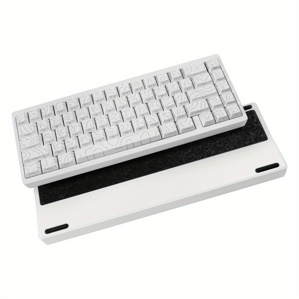 A Robust Mechanical Keyboard Featuring a Full Aluminum Build And a Thickened Gasket, Offering Wireless And 2.4G Wired Tri-Mode Connectivity for an Outstanding Typing Experience