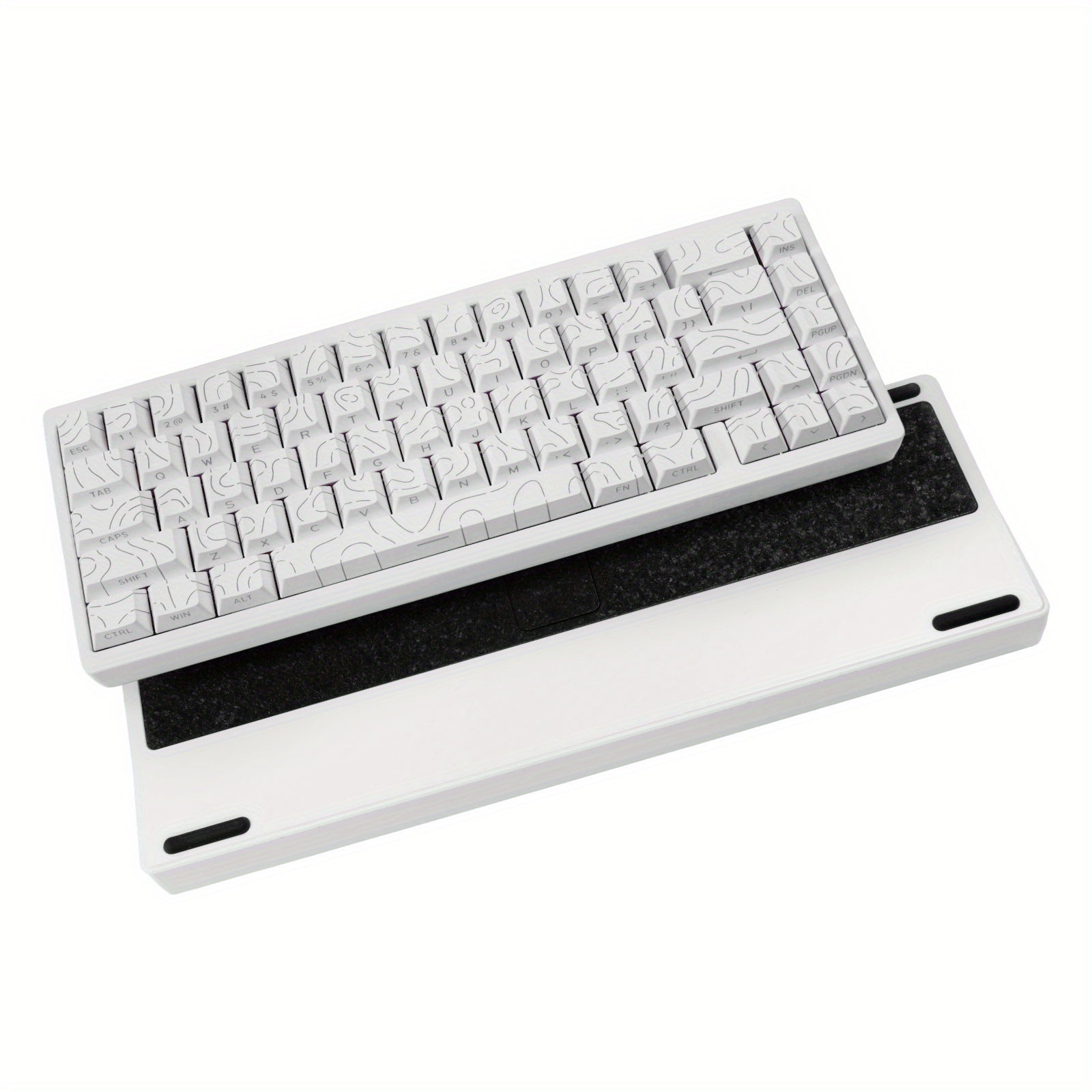 A Robust Mechanical Keyboard Featuring a Full Aluminum Build And a Thickened Gasket, Offering Wireless And 2.4G Wired Tri-Mode Connectivity for an Outstanding Typing Experience