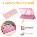 Protective Case for Tablet Computers Featuring a Keyboard, Flip Stand, And Pen Slot Design. It Supports Two Wireless Channels And Is Compatible with for Ipad Pro 11, Air 11-Inch, Air 4, 5, And 10.9-Inch Models