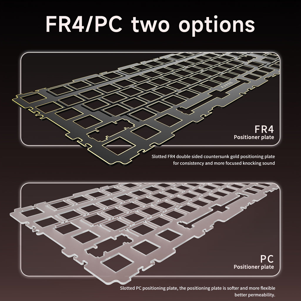 AJAZZ AK820\u002FAK820MAX PLUS 75% RGB Gasket Mechanical Keyboard | Cream Keyboard with Volume Knob, South Facing LED, Poron Foam, PBT Keycaps, Programmable Hot-Swap, Ambidextrous, USB-C Charging