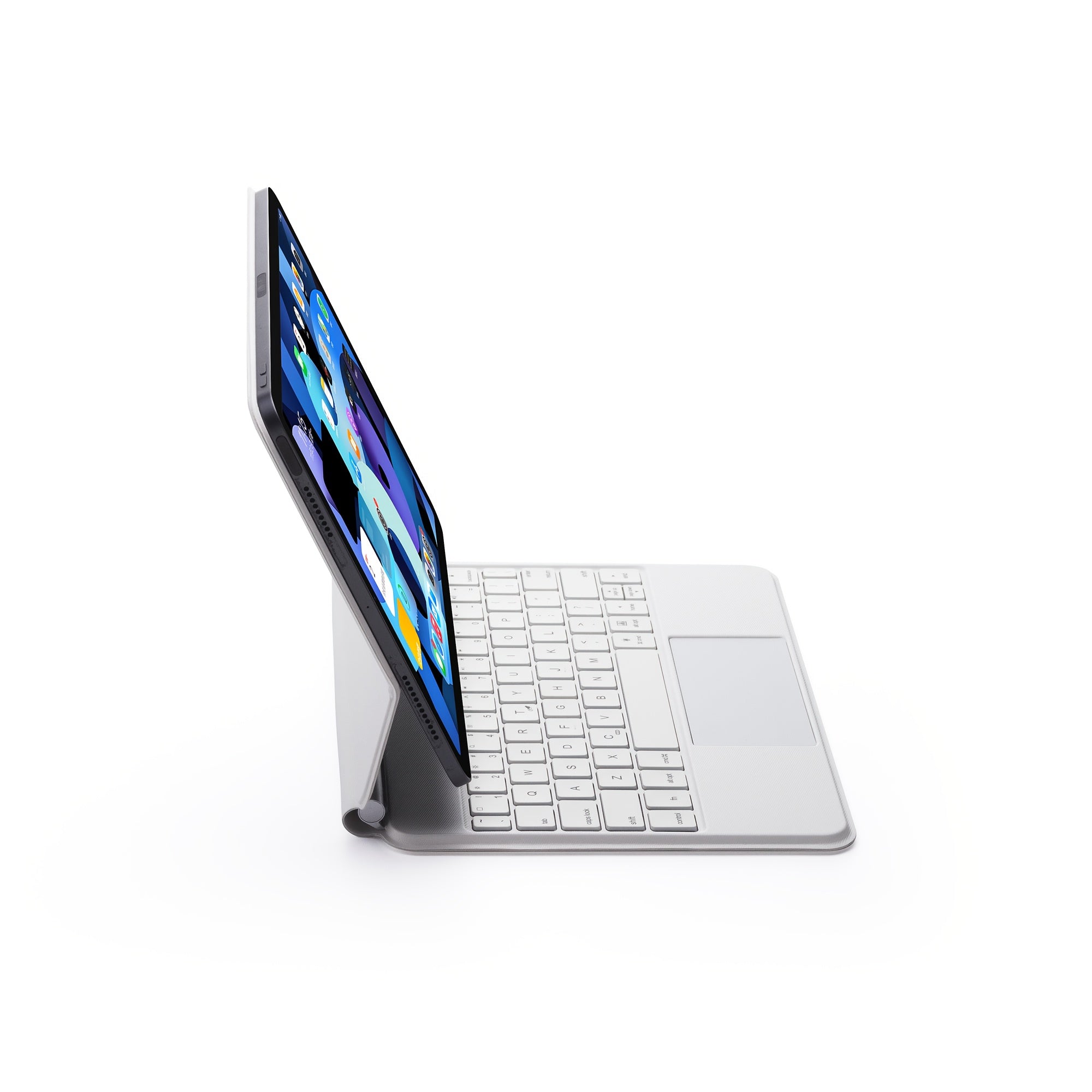 For IPad Air 4\u002F5\u002F6 10.9 Inch, Pro 11-inch (2018-2022) Floating Magnetic Keyboard Cover Seven Color RGB USB Fast Charge Intelligent Multi-touch Plug And Play Typing Mute