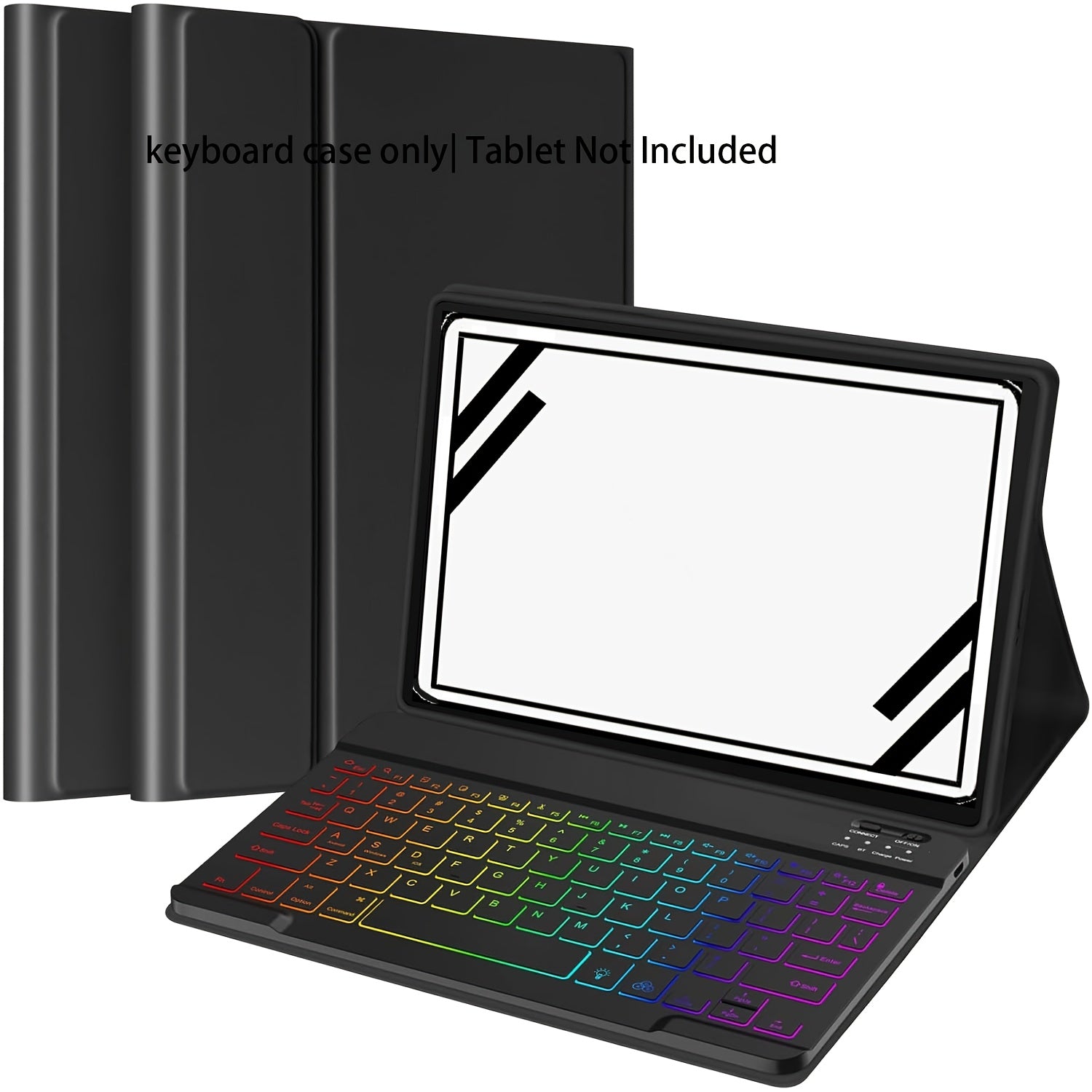 Only Tablet Case Applicable for Sumsung Galaxy Tab A9 Plus\u002FA9+ 5G 11-inch (SM-X210\u002FX216\u002FX218), Detachable Wireless Keyboard, Smart Double-opening Cover, Soft Protective Case, Automatic Sleep\u002Fwake-up
